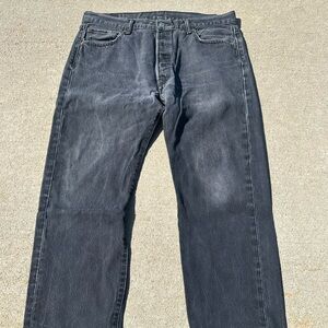 Levi's Classic Black Denim Jeans